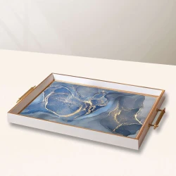 Aberto Design Poslužavnik TPB10039 50 x 29 x 3.5 cm, Šareni