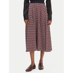 Tommy Hilfiger Trapezno krilo WW0WW49373 Bordo rdeča Regular Fit