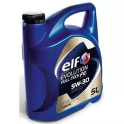 ELF motorno olje Evolution Fulltech FE 5W-30, 5 L