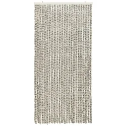 Zastor protiv insekata svjetlosivi/tamnosivi 100 x 220 cm šenil