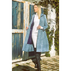 BOUCLÉ MODA Ženski kaput Azur, Plavi
