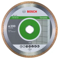 Bosch Dijamantska rezna ploča Standard for Ceramic 2608602537, 200 x 25,40 x 1,6 x 7 mm