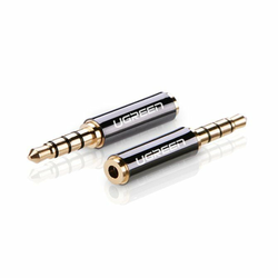 UGREEN Adapter 3.5mm M na 2.5mm F crni