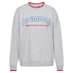 Hummel Majica Fast modra/siva/krvavo rdeča