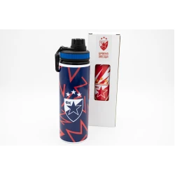 Nine Sport Flašica za vodu FK Crvena Zvezda, 750ml, Plava