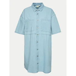 Roxy Jeans obleka Pacific Night ERJDD03005 Modra Relaxed Fit