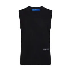 KARL LAGERFELD JEANS Pulover črna/bela