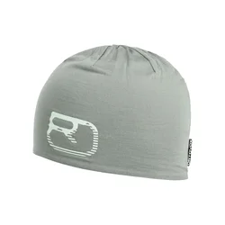 Kape Ortovox 120 Cool Tec Logo Beanie Green Sage