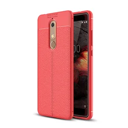 Maska Elegant man exclusive za Nokia 51 Plus, Crvena