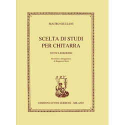 GIULIANI:SCELTA DI STUDI PER CHITARRA