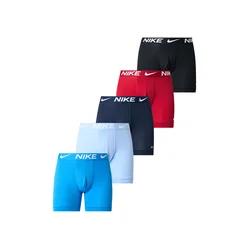 NIKE Underwear Boksarice modra/azur/rdeča/črna/bela