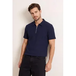 Trendyol Muška majica Tmnss26Po00019, Tamnoplava