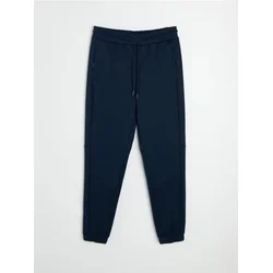 Sinsay - Tapered fit pantalone Active - mornarsko