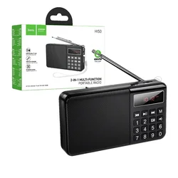 hoco. Radio prijemnik, džepni, AM/FM, MP3, Bluetooth - HI50