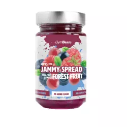 GymBeam Jammy Spread 220 g šumsko voće