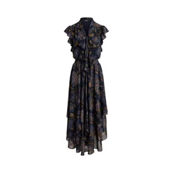 Lauren Ralph Lauren Obleka mornarska/kraljevo modra/rjava
