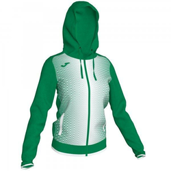 Joma Supernova Hooded Jacket Green-White Woman