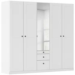 home24 omara S KLASIČNIMI VRATI, bela