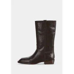 STEVE MADDEN Škornji Primo temno rjava
