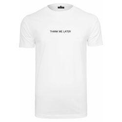 Mister Tee Majica Thank Me Later črna/bela