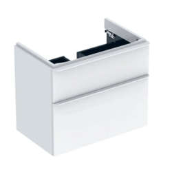 Geberit 500.353.00.1 - Kupatilski ormarić ispod umivaonika Smyle Square 61,7x73,4 cm u beloj boji