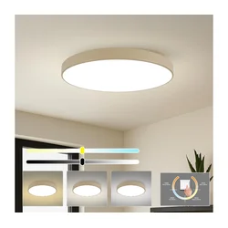 Brilagi-LED Stropna svetiljka POOL LED/128W/230V 3000/4500/6000K prečnik 100 cm bež