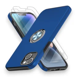 Infostyle Temno modra / PC + TPU silikon