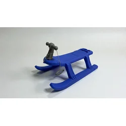 Plasticne sanke motor - plave