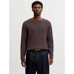 JACK & JONES Pulover JPRBLUMason čokolada