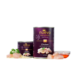 Nuevo Grain Free za mačiće - piletina sa pirinčem i uljem lososa 200g