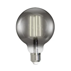 LUUMR Smart LED G95 siva E27 4,9 W Philips Hue ZigBee - Steklo
