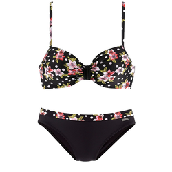 LASCANA Bikini, črna