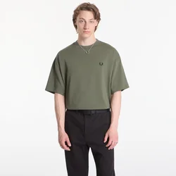 Majice Fred Perry Back Vertical Graphic T-Shirt Green XL
