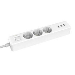 XIAOMI Mi Power Strip 3x šuko 3x USB