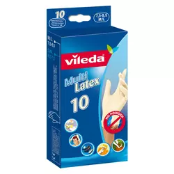Rokavice Vileda Multi Latex 10/1 S/M