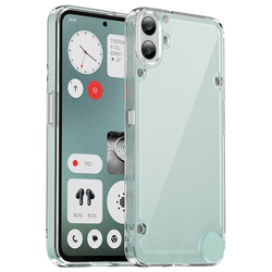Hibriden ovitek Frame Shield za Nothing CMF Phone 1 - prozoren