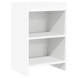 vidaXL Posteljne mize Bela 40 x 30 x 60 cm Inženirski les