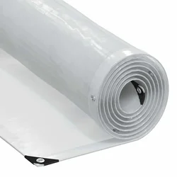 Prozirna cerada s ušicama 8x12 m polietilen