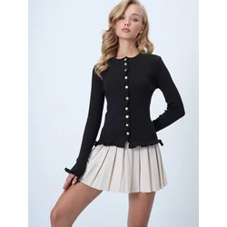 Trend Alacati Stili Ženska bluza Alc-X14533, Crna