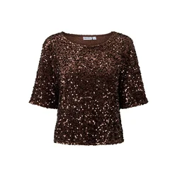 PIECES Bluza PCKAMMY rjava