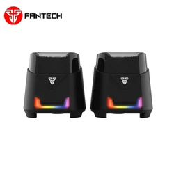 Gaming zvučnici 2.0 FANTECH Hellscream GS205 6 W, 45 mm, RGB, crni