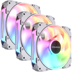 COUGAR APOLAR 120 ARGB ELITE Universal Modular Fan (3pcs pack), White