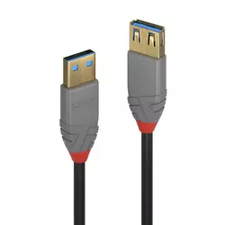 Lindy 1m USB 3.1 Gen1 Ext A/A Cable LY-36761
