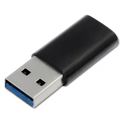 Qoltec adapter USB tipa A moški | USB tipa C ženski