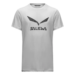 Salewa SOLIDLOGO DRY T SHIRT M, muška majica za planinarenje, bijela 27018