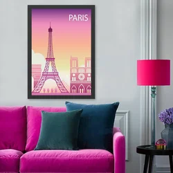 Wallity Uramljena slika Paris 3, 40x55 cm