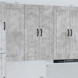 Ormar za Zid PORTO Betonski sivi 30 x 31 x 100 cm