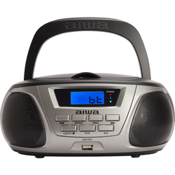 Mini audio sustav Aiwa - BBTU-300BK, crni