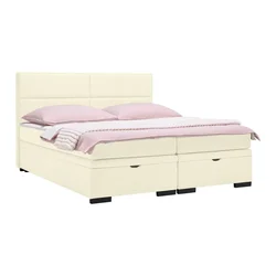 Boxspring Krevet Ethan 180/200 cm , bela