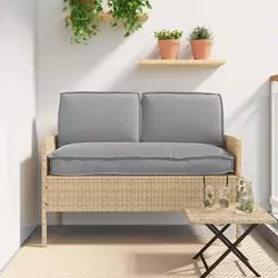 Set jastučića 3 pcs Siva Oxford tkanina